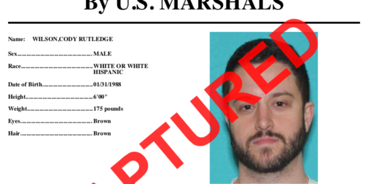 Cody Wilson shows up back in the States, goes into United States Marshals custody