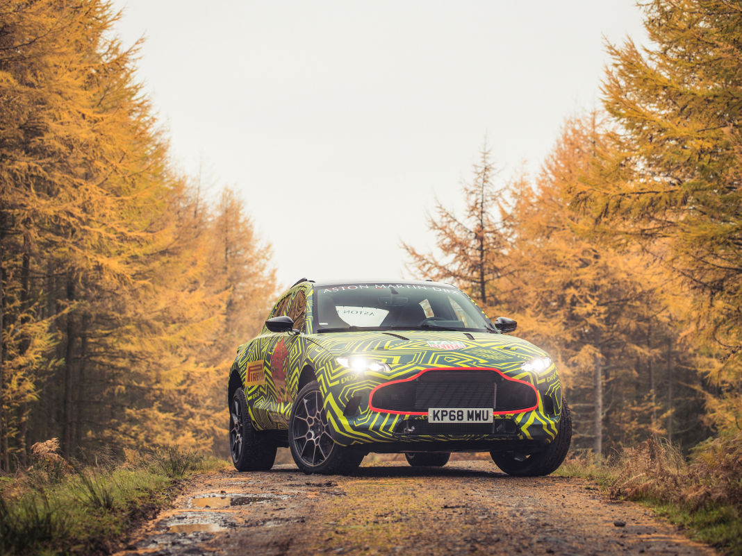 Aston Martin simply provided us a very first take a look at its brand-new DBX SUV that will handle Bentley and Lamborghini (AML)
