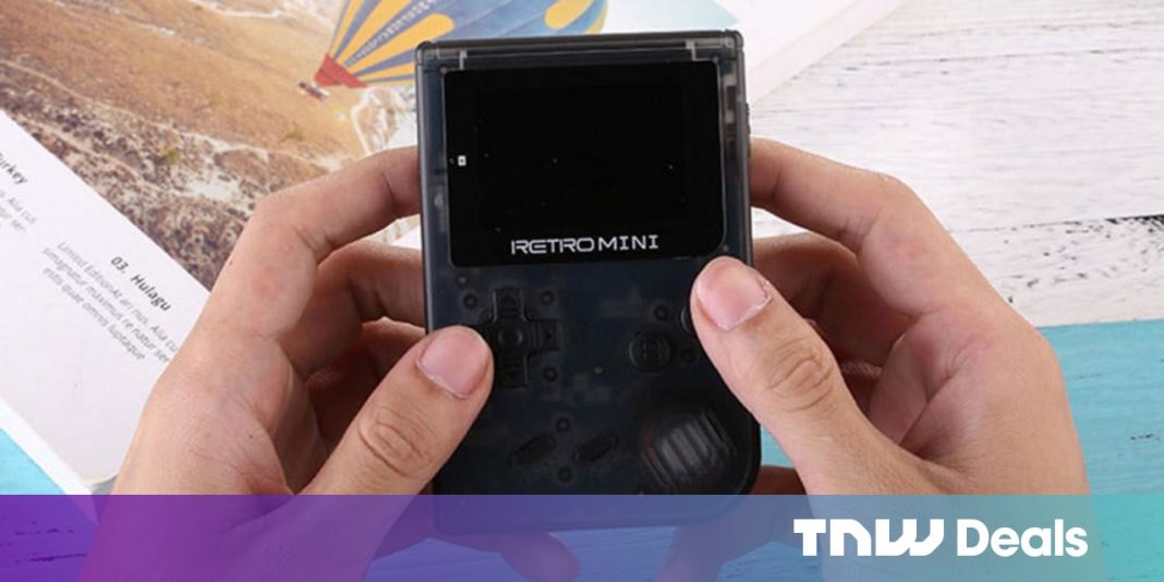Put the 90 s (and 900 video games!) in your hands with the throwback glee of the RetroMini