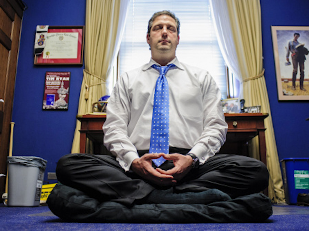 Ohio Rep. Tim Ryan is running for president– here’s how mindfulness assists this leading congressman stay calm in DC