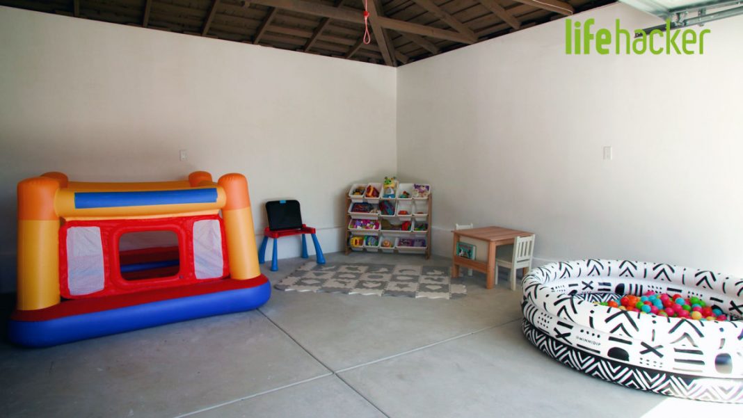 How to Turn Your Garage into a Playroom