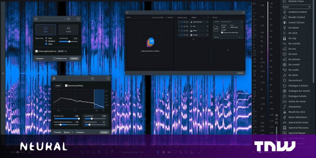 iZotope’s new RX8 repair tool cleans up your noisy audio with AI