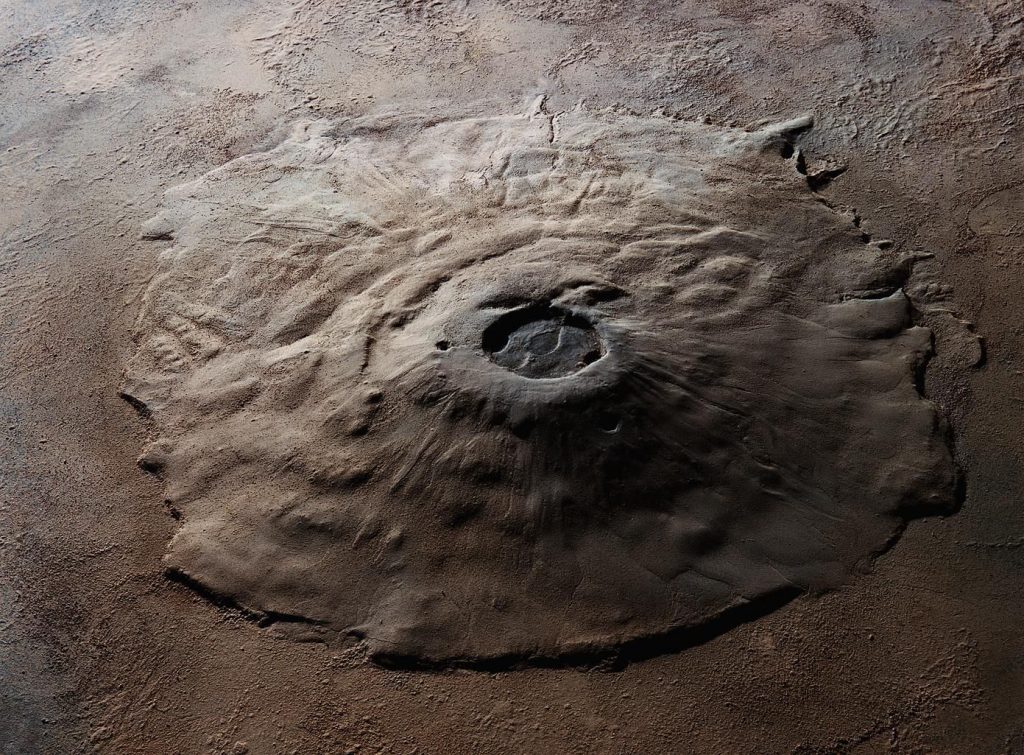 Mars’ Massive Olympus Mons Volcano Still Puzzles Scientists