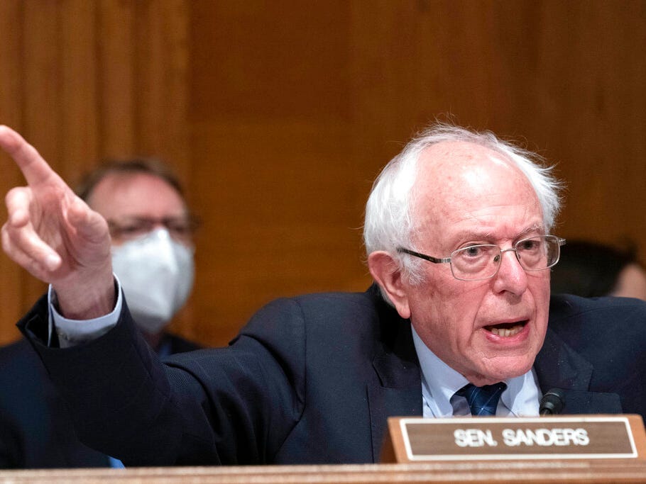 Bernie Sanders vows to vote against Biden and McCarthy’s ‘totally unnecessary’ debt-ceiling deal, saying that the best thing about the bill is ‘it could have been much worse’